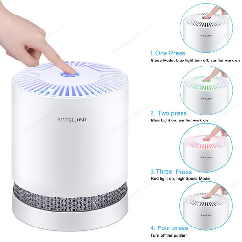 RIGOGLIOSO Cleaner GL2109 Air Purifier For Home True HEPA Filters