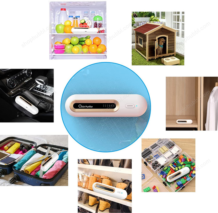 Refrigerator Sterilizer Household Kitchen Rechargeable Air Purifier