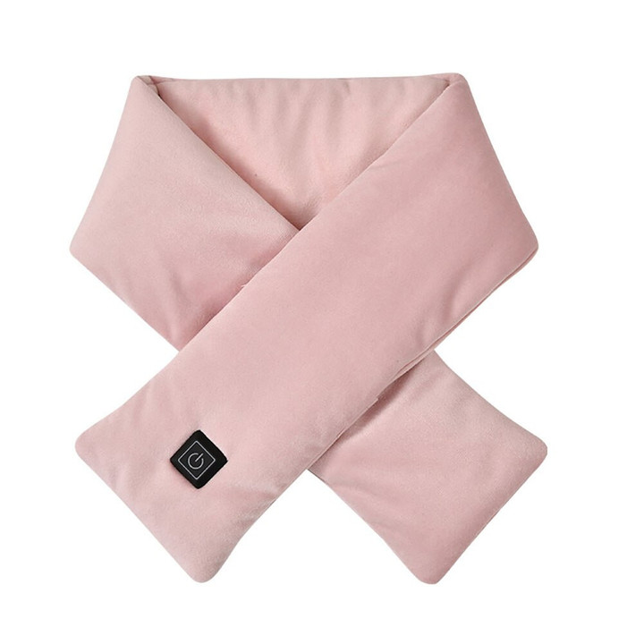 This is a Discount for you - Electric Heated Scarf 3 Gears Adjustable Neck Warmer Fleece Washable