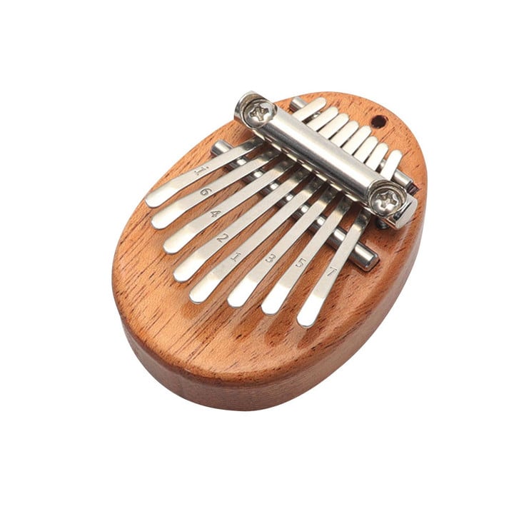 This is a Discount For you - 8 Key Mini Kalimba Thumb Piano Wooden Stucking Stuffer
