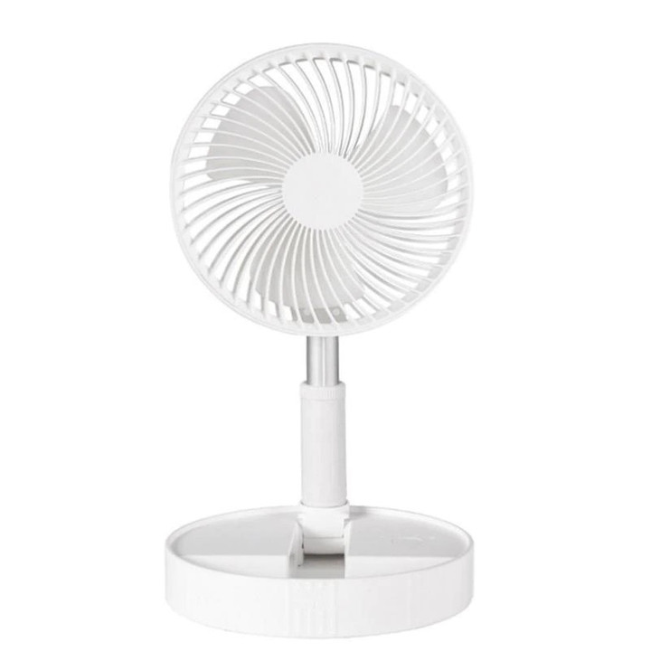 This is a Discount for you - Portable Fan Rechargeable Mini Folding Telescopic Floor Low Noise 7200mah Electric Fan Cooling For Household Bedroom Office