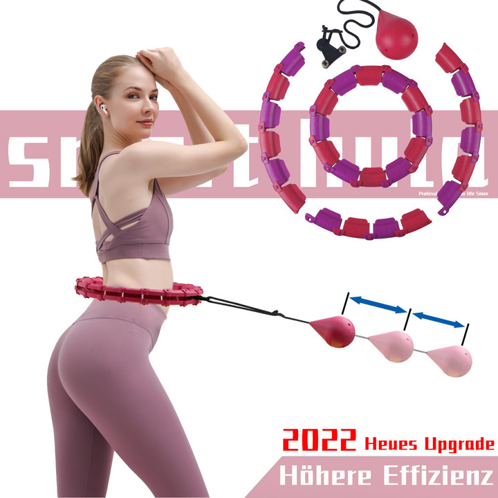 This is a discount for you - Smart Adjustable Sport Hoops Abdominal Thin Waist Exercise Detachable Hola Massage Fitness Hoop Gym Home Training Loss Weight