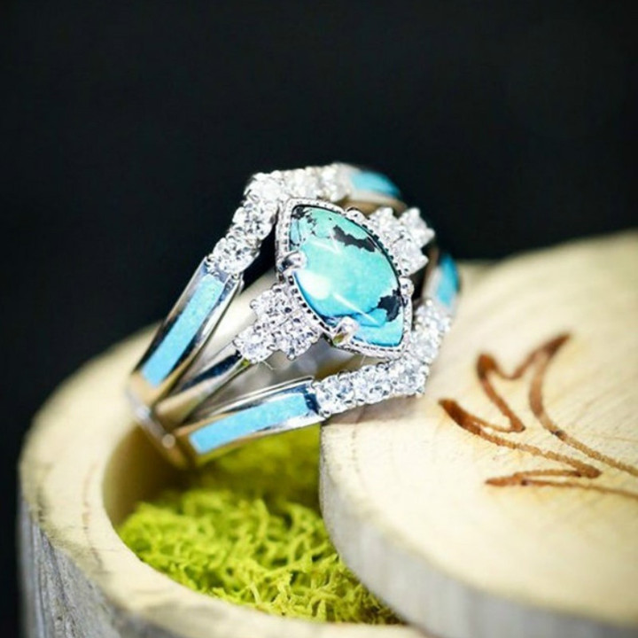 This is a Discount for you - - - Turquoise Fashion Rings For Women