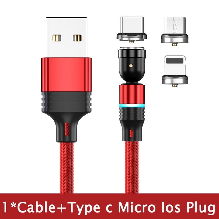 This is a Discount for you - Rotating Magnetic USB Cable Fast Type C Cable, Micro USB Cable And iPhone