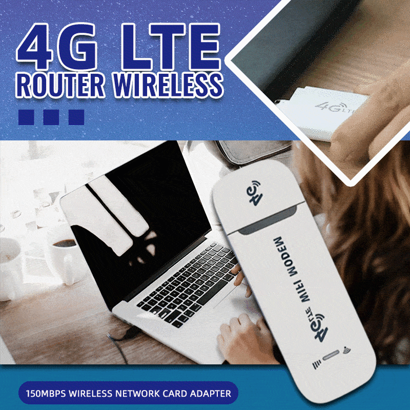 THIS IS A DISCOUNT FOR YOU - 4G LTE Wireless 150Mbps Modem Stick Sim Card Router