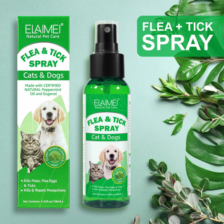 PET Flea & Tick Spray for Dogs&Cats