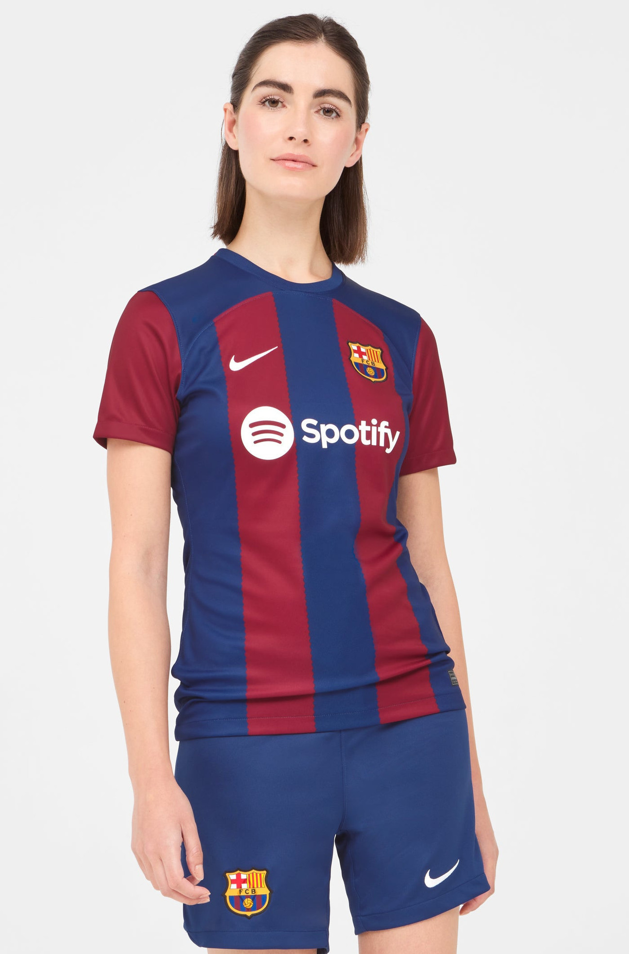 Marcos Alonso Mendoza 17 Barcelona 2023/24 With UCL Badge Home Women J ...