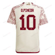 Mexico National Team FIFA World Cup Qatar 2022 Patch Orbelin Pineda 10 - Away Youth Jersey