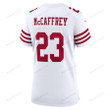 Christian McCaffrey 23 San Francisco 49ers Women's Jersey - White