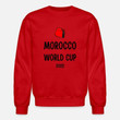 Morocco World Cup 2022 Pullover Sweatshirt - Red