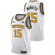 Justin Minaya 15 White Providence Friars 2022 Big East College Basketball Jersey