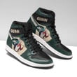 New York Jets And Harley Quinn Pattern Air Jordan 1 Shoes Sneakers