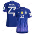 Argentina Champions Three Stars Emiliano Martínez 23 Men Away Jersey