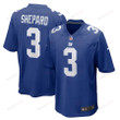 Sterling Shepard 3 New York Giants Game Player Jersey - Royal