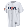 Cedric Mullins 31 USA Baseball 2023 World Baseball Classic Jersey - White
