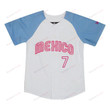 Julio Urias 7 Mexico Baseball 2023 World Baseball Classic Jersey - White Blue