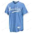Jackie Robinson 42 Brooklyn Dodgers Cooperstown Collection Alternate Men Jersey - Light Blue