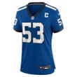 Shaquille Leonard 53 Indianapolis Colts Indiana Nights Alternate Game Women Jersey - Royal