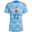 Athenea Del Castillo 22 Spain 1 Star Women's National Team 2023-24 World Cup Away WOMEN Jersey