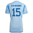Eva Navarro 15 Spain 1 Star Women's National Team 2023-24 World Cup Away WOMEN Jersey