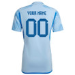 Spain 1 Star Women's National Team 2023-24 World Cup Custom Away WOMEN Jersey