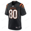 Andrei Iosivas 80 Cincinnati Bengals Men's Team Game Jersey - Black