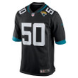 Shaquille Quarterman 50 Jacksonville Jaguars Men's Game Jersey - Black