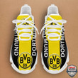 Borussia Dortmund Black Yellow 3D Max Soul Sneaker Shoes