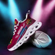 FC Barcelona Red Logo Custom Name 3D Max Soul Sneaker Shoes
