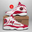 Tampa Bay Buccaneers Logo Pattern Custom Name Air Jordan 13 Shoes Sneakers