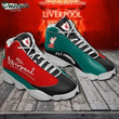 Liverpool FC Red Green Black Air Jordan 13 Shoes Printing Sneakers