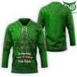 St Patricks Day In My Veins Hockey Jersey