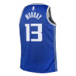 Keegan Murray 13 Sacramento Kings 2023/24 City Edition Swingman YOUTH Jersey - Blue