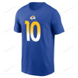 Cooper Kupp 10 Los Angeles Rams Name & Number T-Shirt - Royal