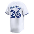 Matt Chapman 26 Toronto Blue Jays Home Limited Player Men Jersey - White