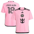 Jordi Alba Ramos 18 Inter Miami CF 2024 2getherness YOUTH Jersey - Pink
