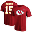 Patrick Mahomes 15 Kansas City Chiefs Super Bowl LVIII T-Shirt - Red