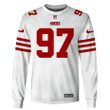 Nick Bosa 97 San Francisco 49ers 3D Long Sleeve - White