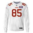 George Kittle 85 San Francisco 49ers Super Bowl LVIII 3D Long Sleeve - White