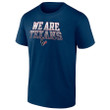 Houston Texans We Are Texans Heavy Hitter T-Shirt - Navy