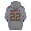 Trent McDuffie 22 Kansas City Chiefs Super Bowl LVIII All Over Printed Pullover Hoodie - Gray