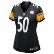 Elandon Roberts 50 Pittsburgh Steelers Women Game Jersey - Black