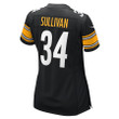 Chandon Sullivan 34 Pittsburgh Steelers Women Game Jersey - Black
