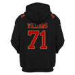 Trent Williams 71 San Francisco 49ers Super Bowl LVIII All Over Printed Pullover Hoodie - Black