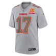 Richie James 17 Kansas City Chiefs Super Bowl LVIII Champions 4X Atmosphere Fashion Game Men Jersey - Gray
