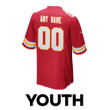 Kansas City Chiefs Super Bowl LVIII Champions Roster Autograph Signing Game YOUTH Jersey - Scarlet