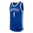 Justin Edwards 1 Kentucky Wildcats Basketball Men Jersey - Royal