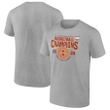 Iowa State Cyclones 2024 Big 12 Basketball Conference Tournament Champions T-Shirt – Heather Gray