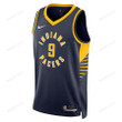 T.J. McConnell 9 Indiana Pacers Unisex Swingman Jersey - Icon Edition - Navy