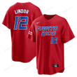 Francisco Lindor 12 Puerto Rico 2023 World Baseball Classic Baseball Men Jersey - Red